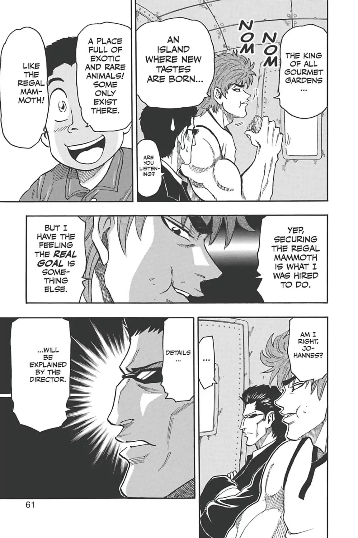Toriko Chapter 19 page 13 - Chapter 19: Vol.3 Gourmet 19: Gourmet Corp.!!