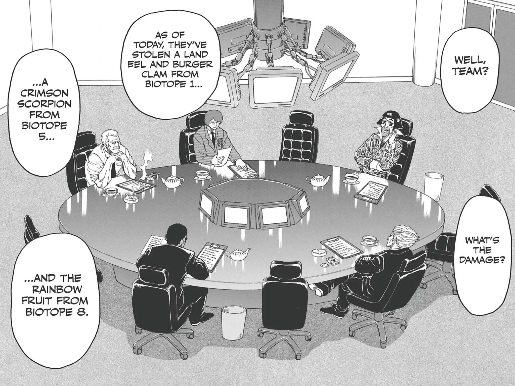 Toriko Chapter 19 page 2 - Chapter 19: Vol.3 Gourmet 19: Gourmet Corp.!!