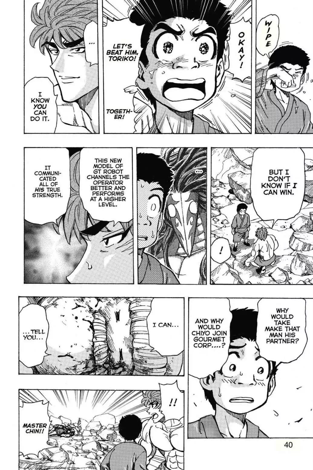 Toriko Chapter 191 page 13 - Chapter 191: Vol.22 Gourmet 191: Otake's Partner!!