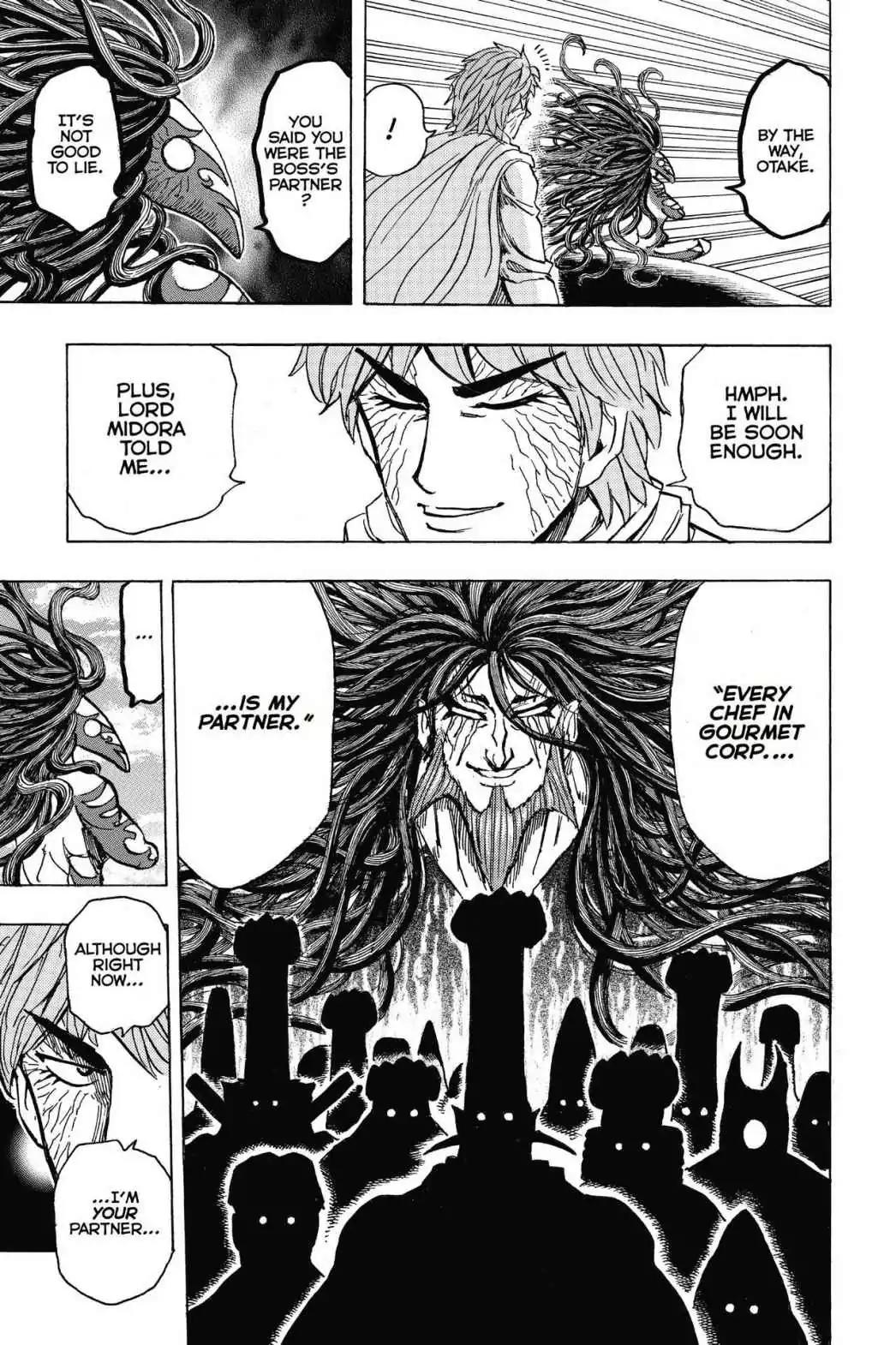 Toriko Chapter 191 page 16 - Chapter 191: Vol.22 Gourmet 191: Otake's Partner!!