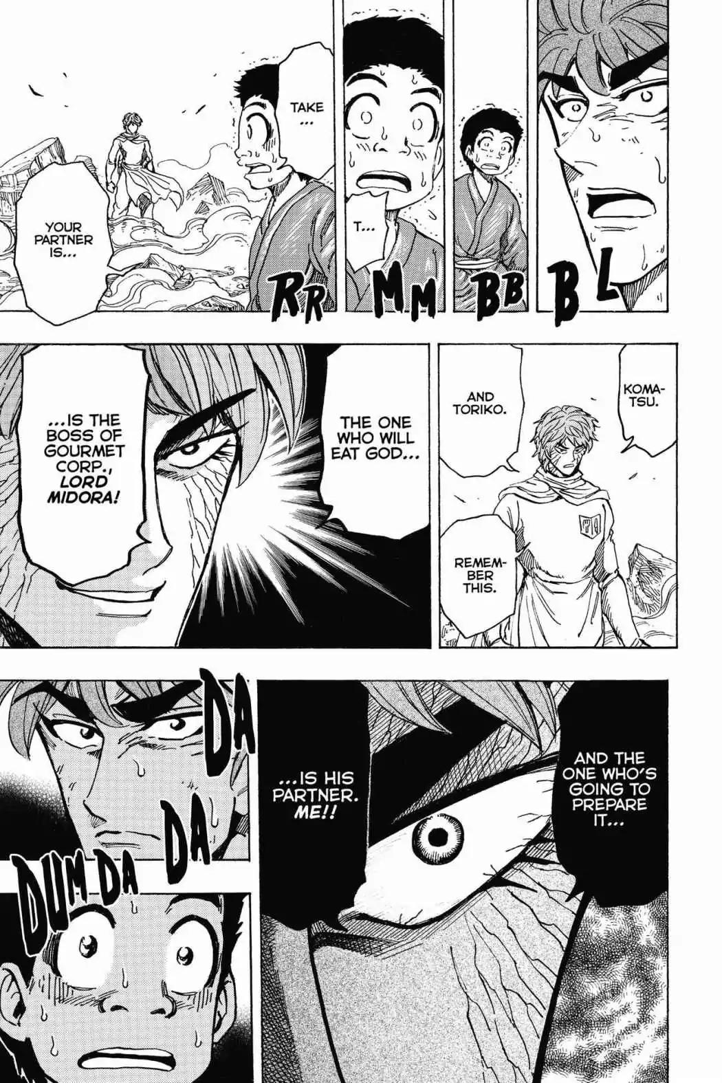 Toriko Chapter 191 page 5 - Chapter 191: Vol.22 Gourmet 191: Otake's Partner!!