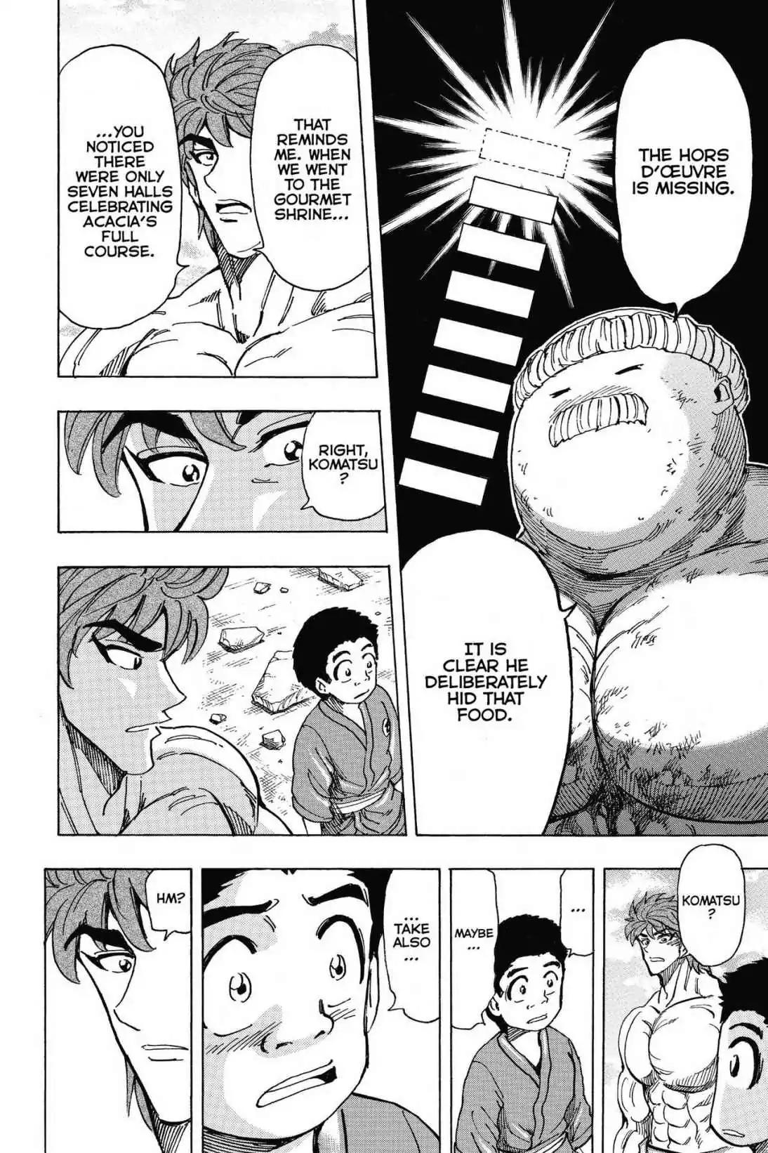 Toriko Chapter 192 page 14 - Chapter 192: Vol.22 Gourmet 192: The Hidden Hors d'Oeuvre!!