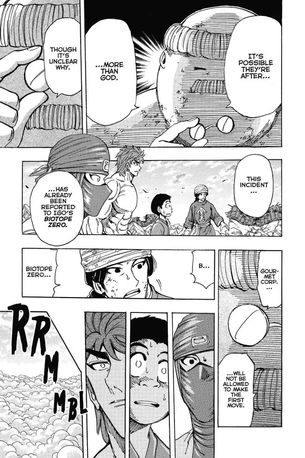 Toriko Chapter 192 page 15 - Chapter 192: Vol.22 Gourmet 192: The Hidden Hors d'Oeuvre!!