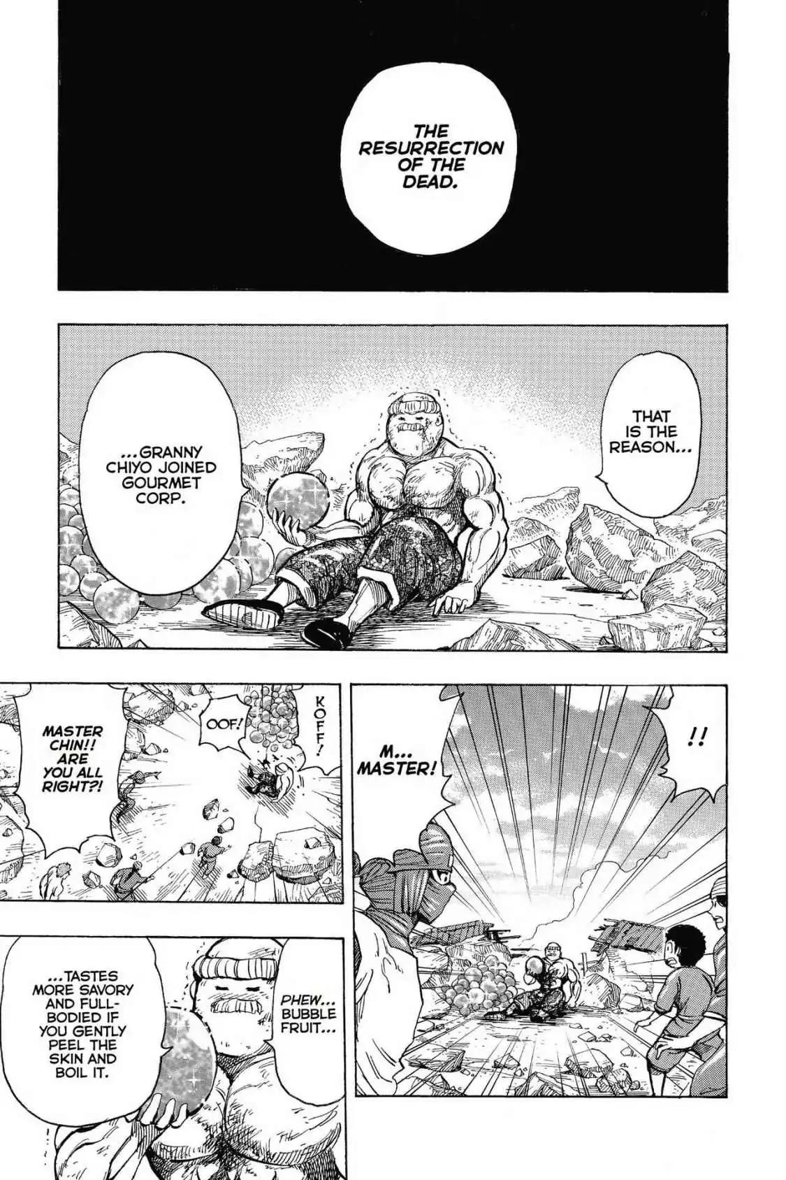 Toriko Chapter 192 page 7 - Chapter 192: Vol.22 Gourmet 192: The Hidden Hors d'Oeuvre!!