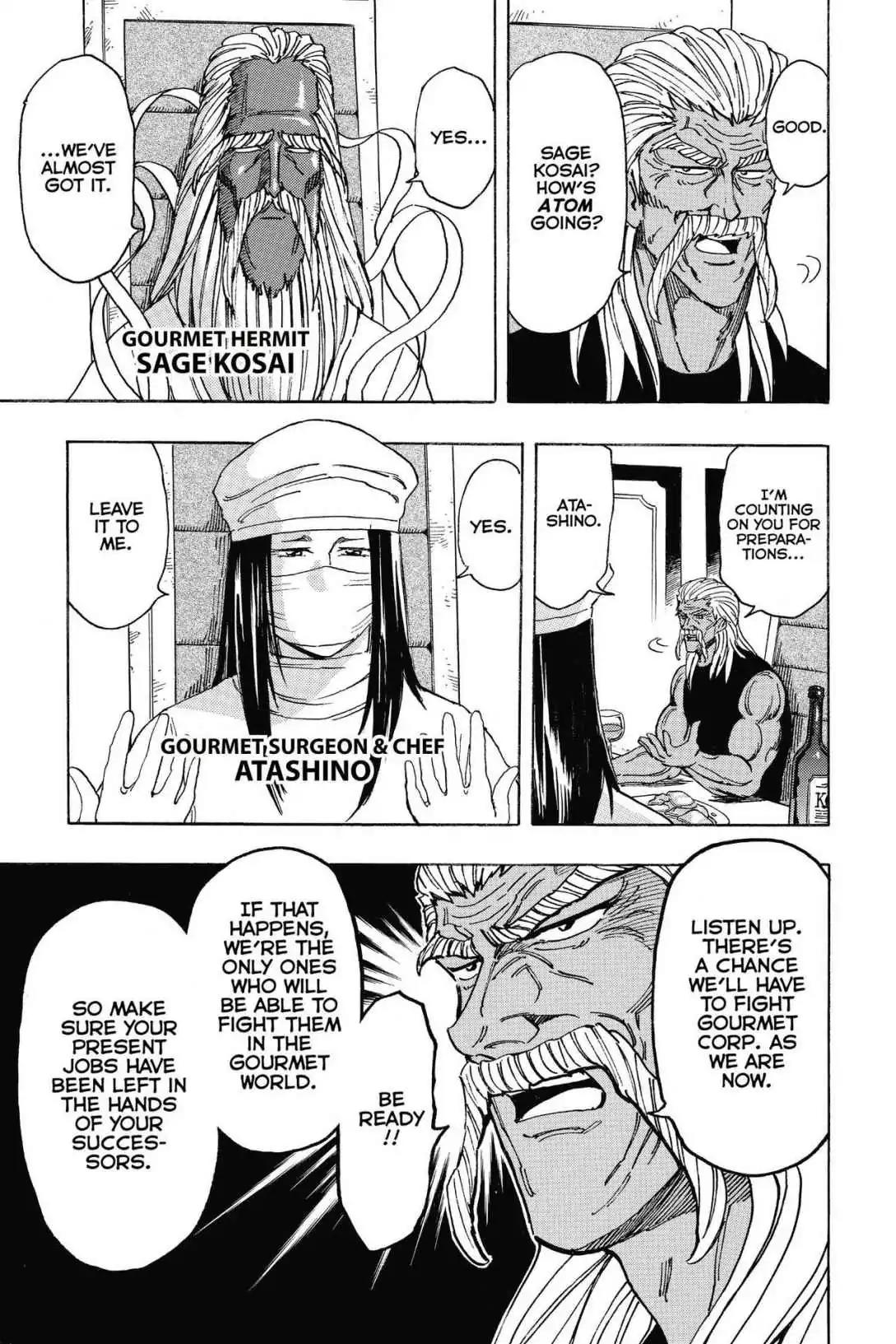 Toriko Chapter 193 page 10 - Chapter 193: Vol.22 Gourmet 193: Biotope Zero's Members!!