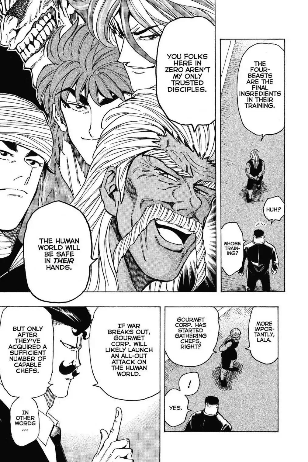 Toriko Chapter 193 page 13 - Chapter 193: Vol.22 Gourmet 193: Biotope Zero's Members!!