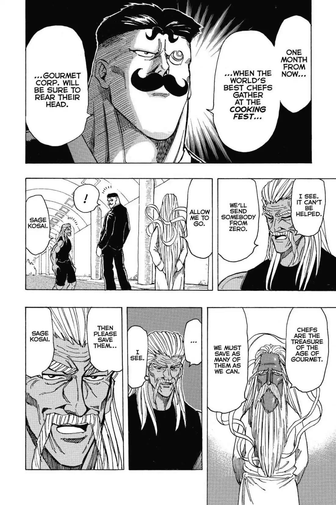 Toriko Chapter 193 page 14 - Chapter 193: Vol.22 Gourmet 193: Biotope Zero's Members!!