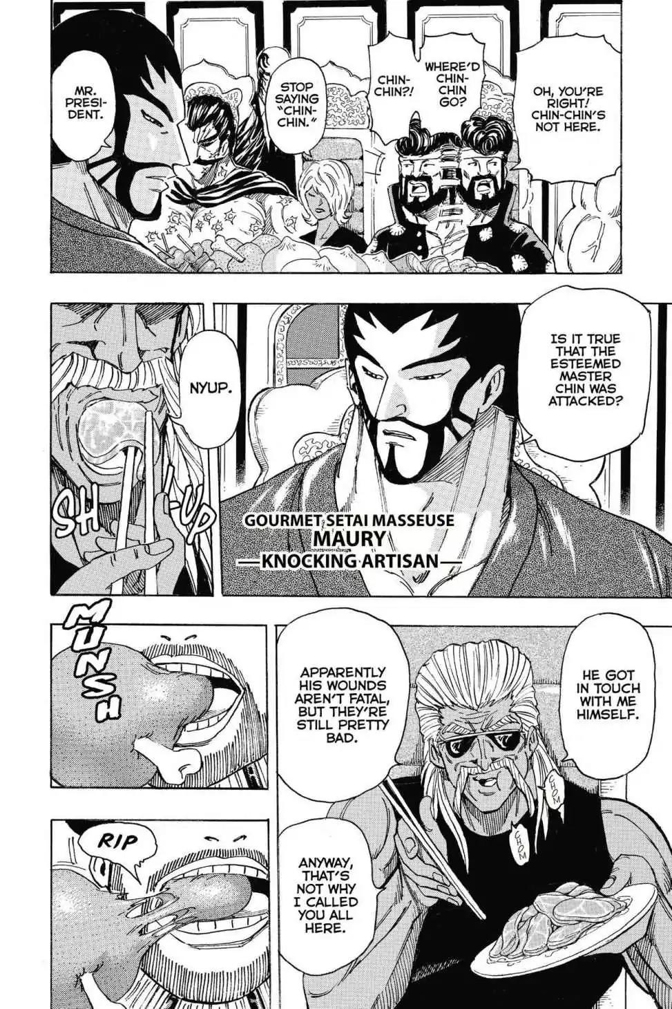 Toriko Chapter 193 page 3 - Chapter 193: Vol.22 Gourmet 193: Biotope Zero's Members!!