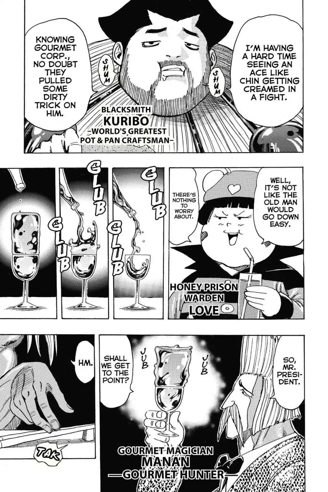 Toriko Chapter 193 page 4 - Chapter 193: Vol.22 Gourmet 193: Biotope Zero's Members!!