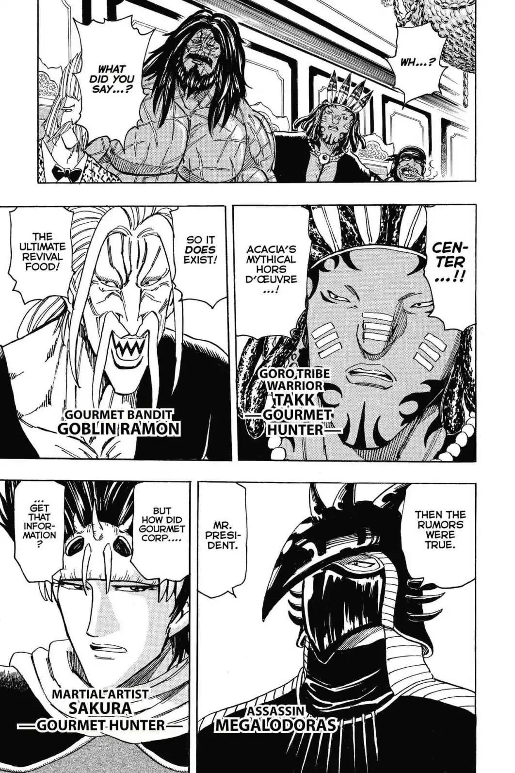 Toriko Chapter 193 page 6 - Chapter 193: Vol.22 Gourmet 193: Biotope Zero's Members!!