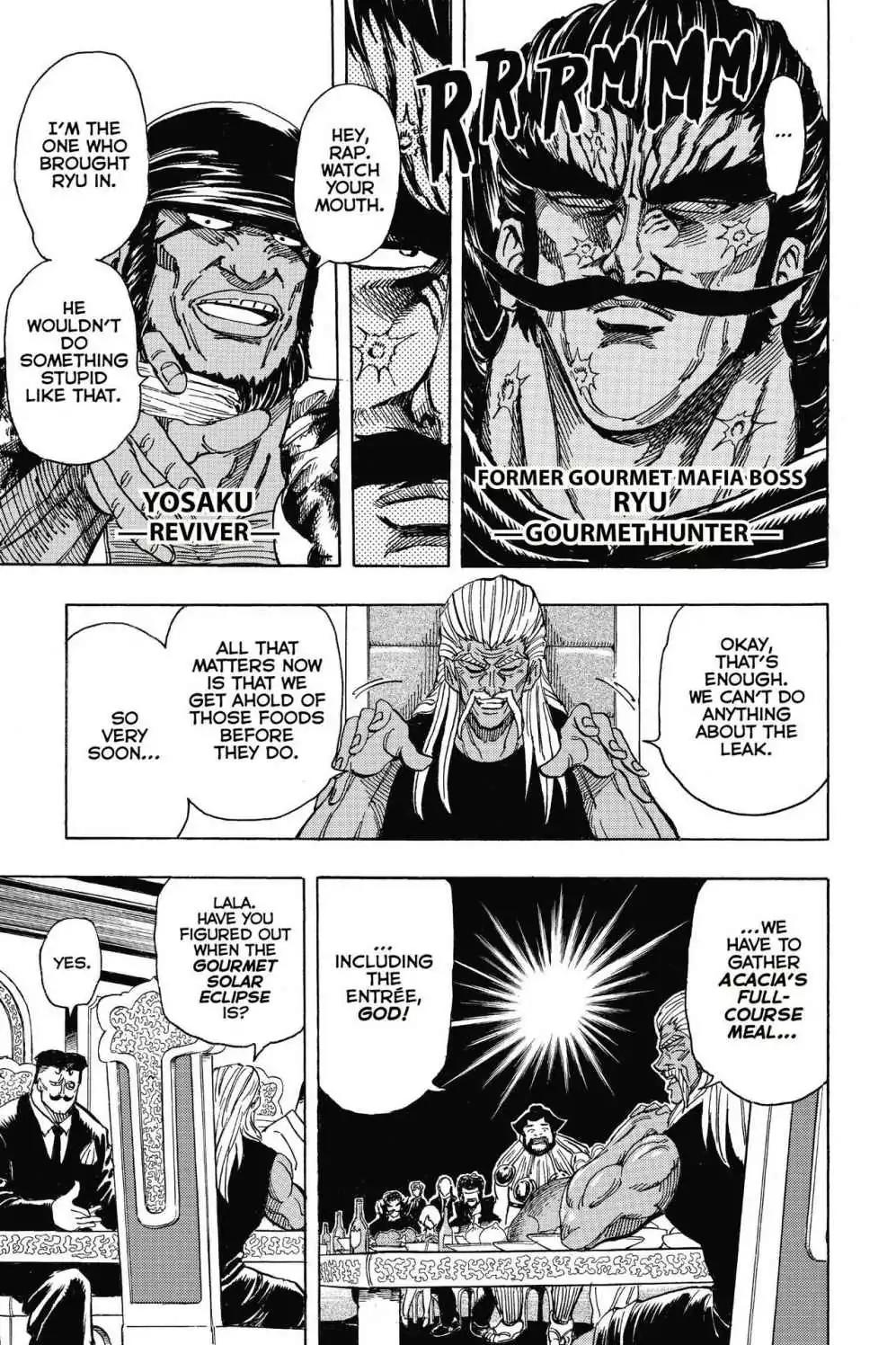 Toriko Chapter 193 page 8 - Chapter 193: Vol.22 Gourmet 193: Biotope Zero's Members!!