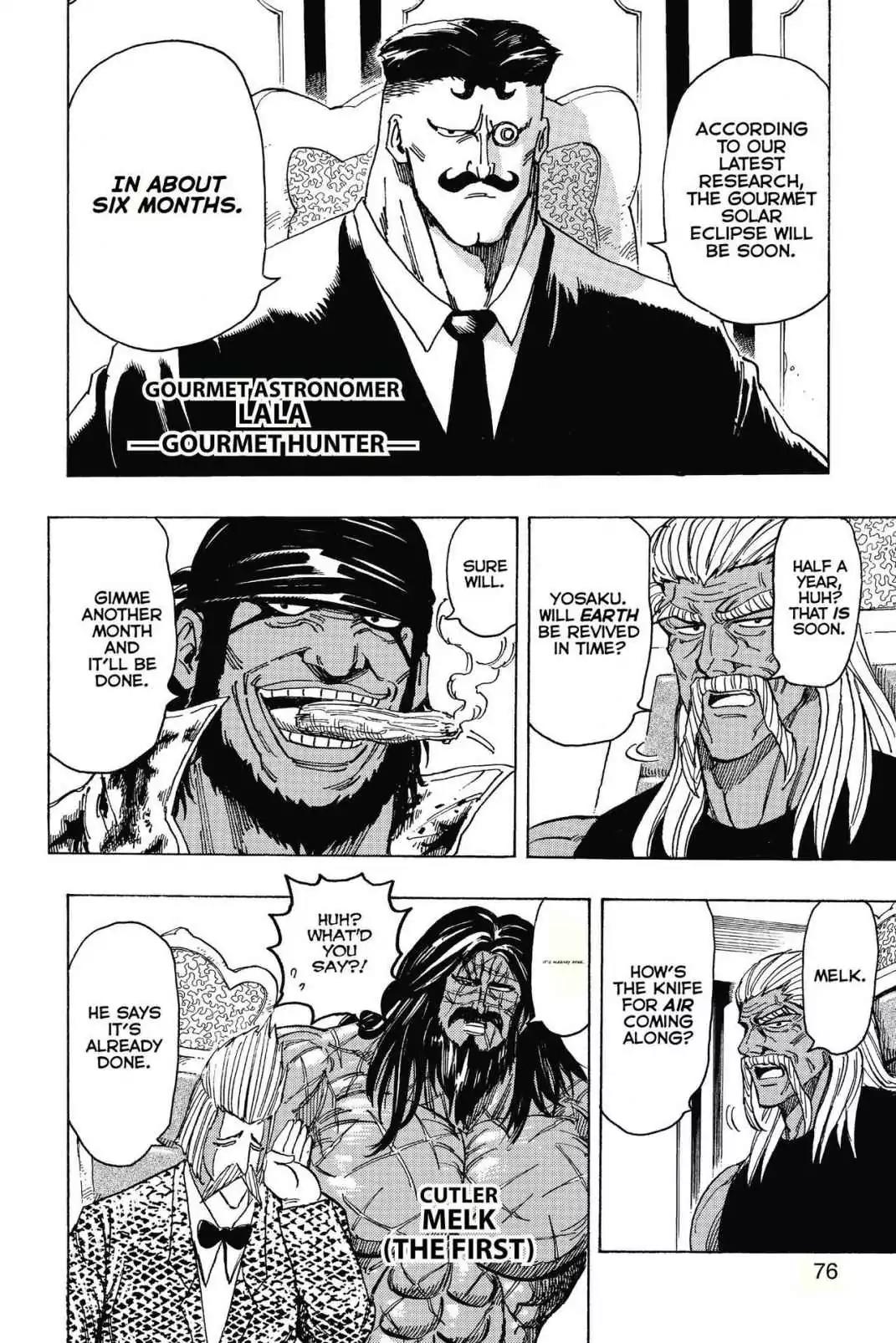 Toriko Chapter 193 page 9 - Chapter 193: Vol.22 Gourmet 193: Biotope Zero's Members!!