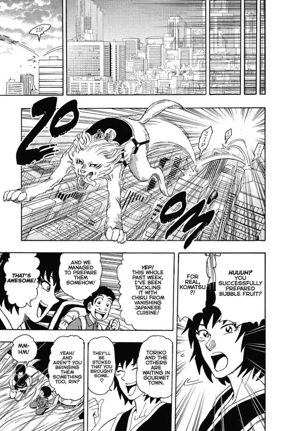 Toriko Chapter 194 page 12 - Chapter 194: Vol.22 Gourmet 194: Four-Beasts!!