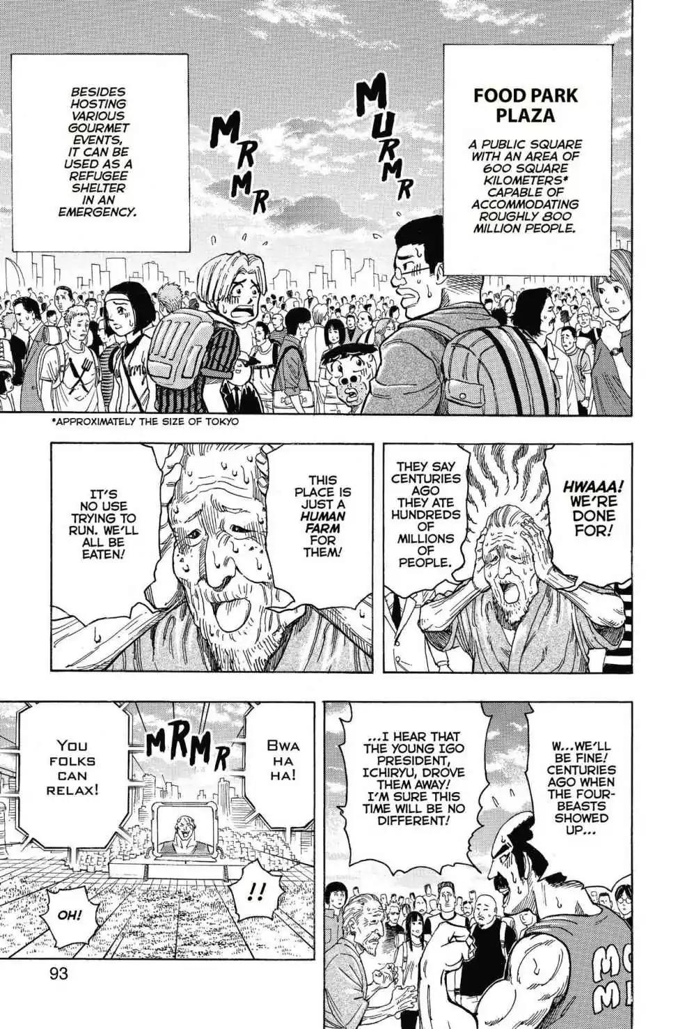 Toriko Chapter 194 page 6 - Chapter 194: Vol.22 Gourmet 194: Four-Beasts!!