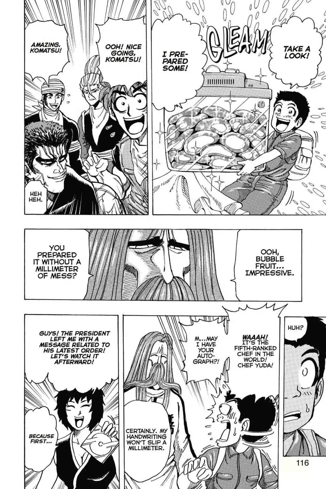 Toriko Chapter 195 page 10 - Chapter 195: Vol.22 Gourmet 195: Dinner at Meal King!!
