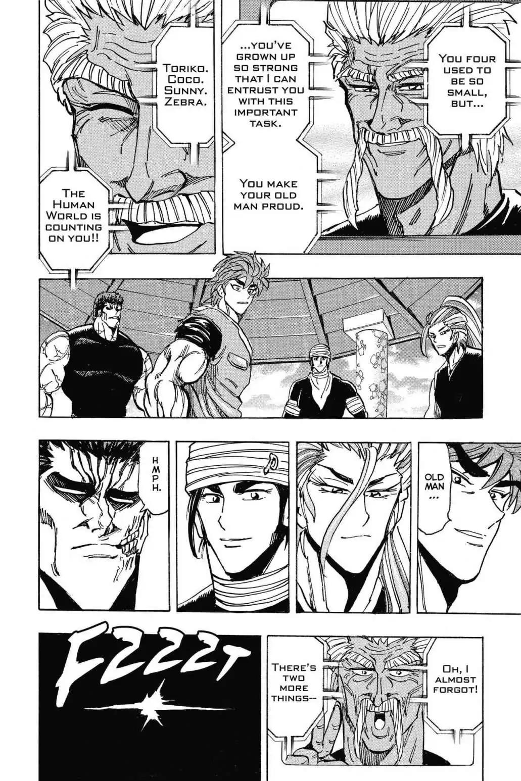 Toriko Chapter 195 page 14 - Chapter 195: Vol.22 Gourmet 195: Dinner at Meal King!!
