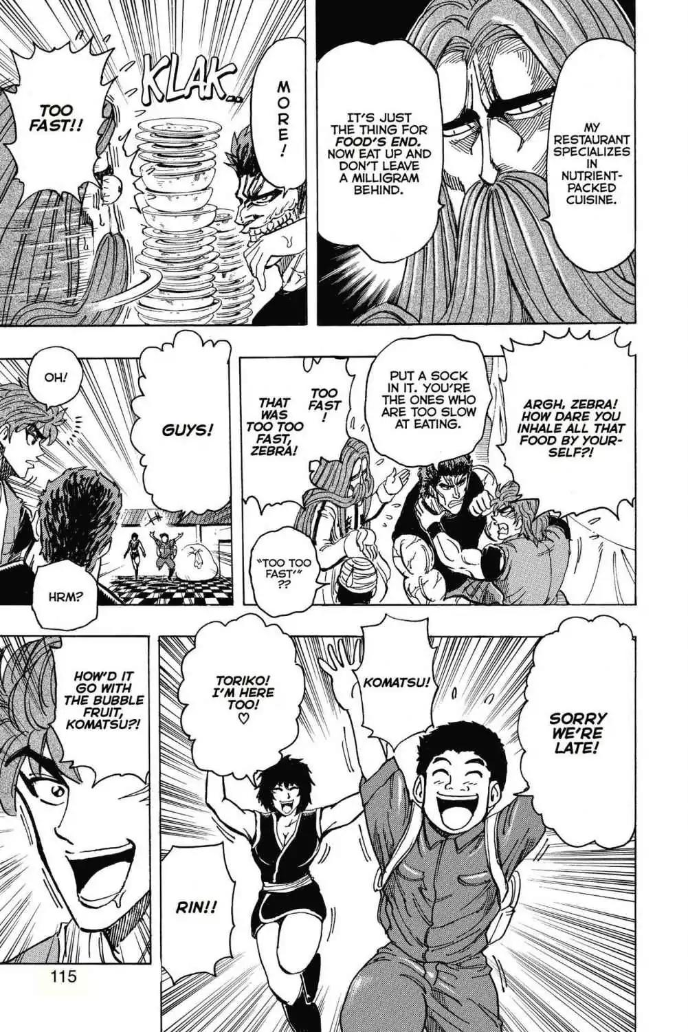Toriko Chapter 195 page 9 - Chapter 195: Vol.22 Gourmet 195: Dinner at Meal King!!