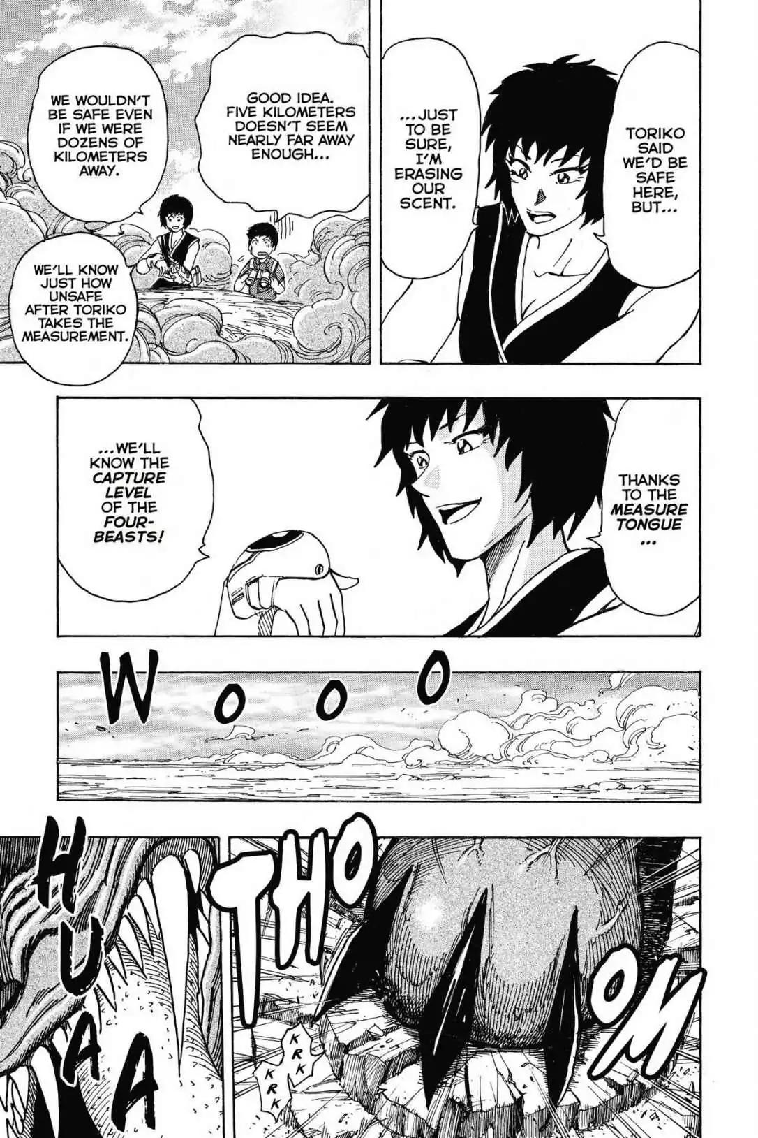 Toriko Chapter 197 page 4 - Chapter 197: Vol.22 Gourmet 197: 4 vs. 4!!