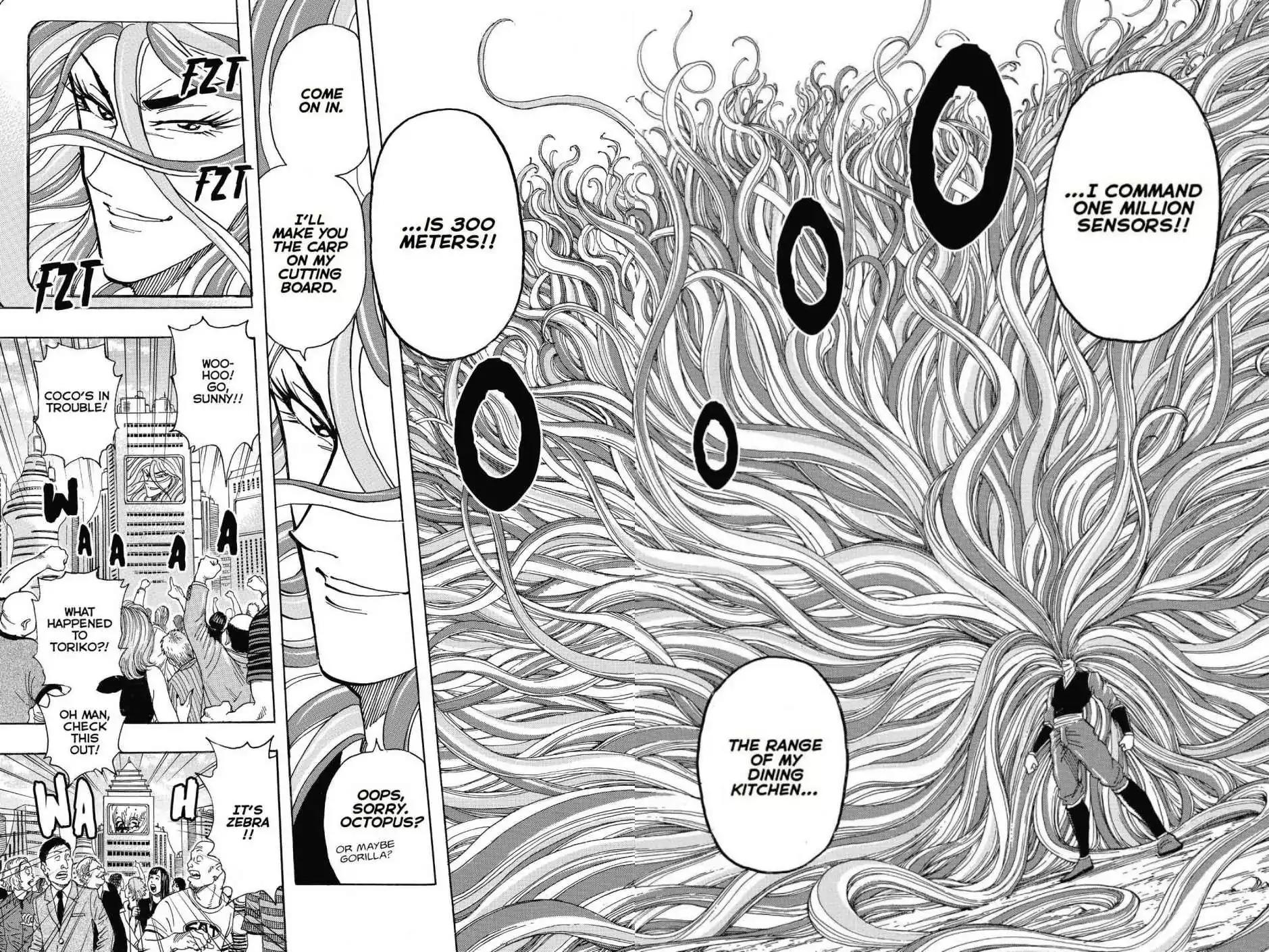 Toriko Chapter 198 page 12 - Chapter 198: Vol.22 Gourmet 198: Over 100!!