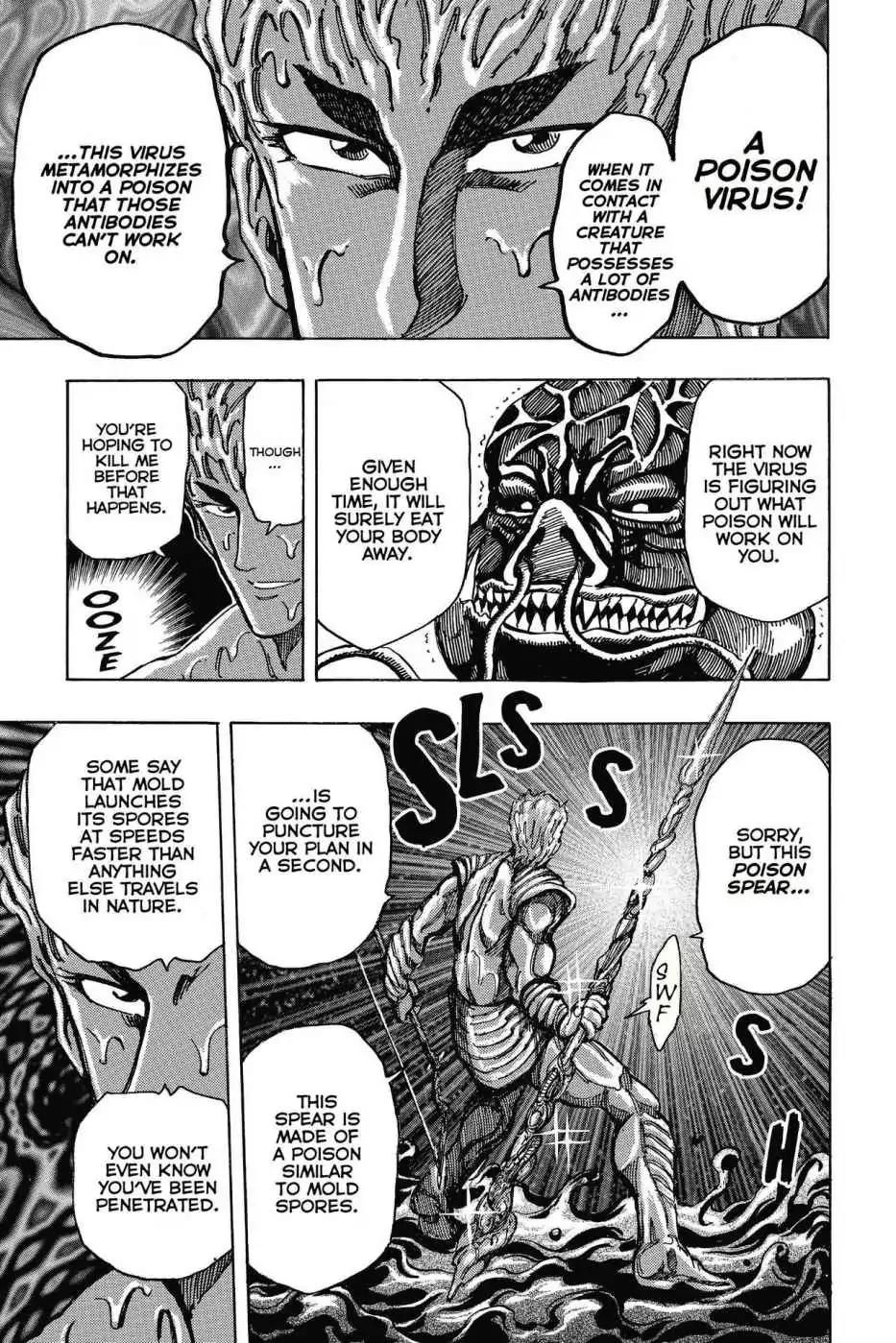 Toriko Chapter 199 page 17 - Chapter 199: Vol.23 Gourmet 199: Four Battles Settled!!