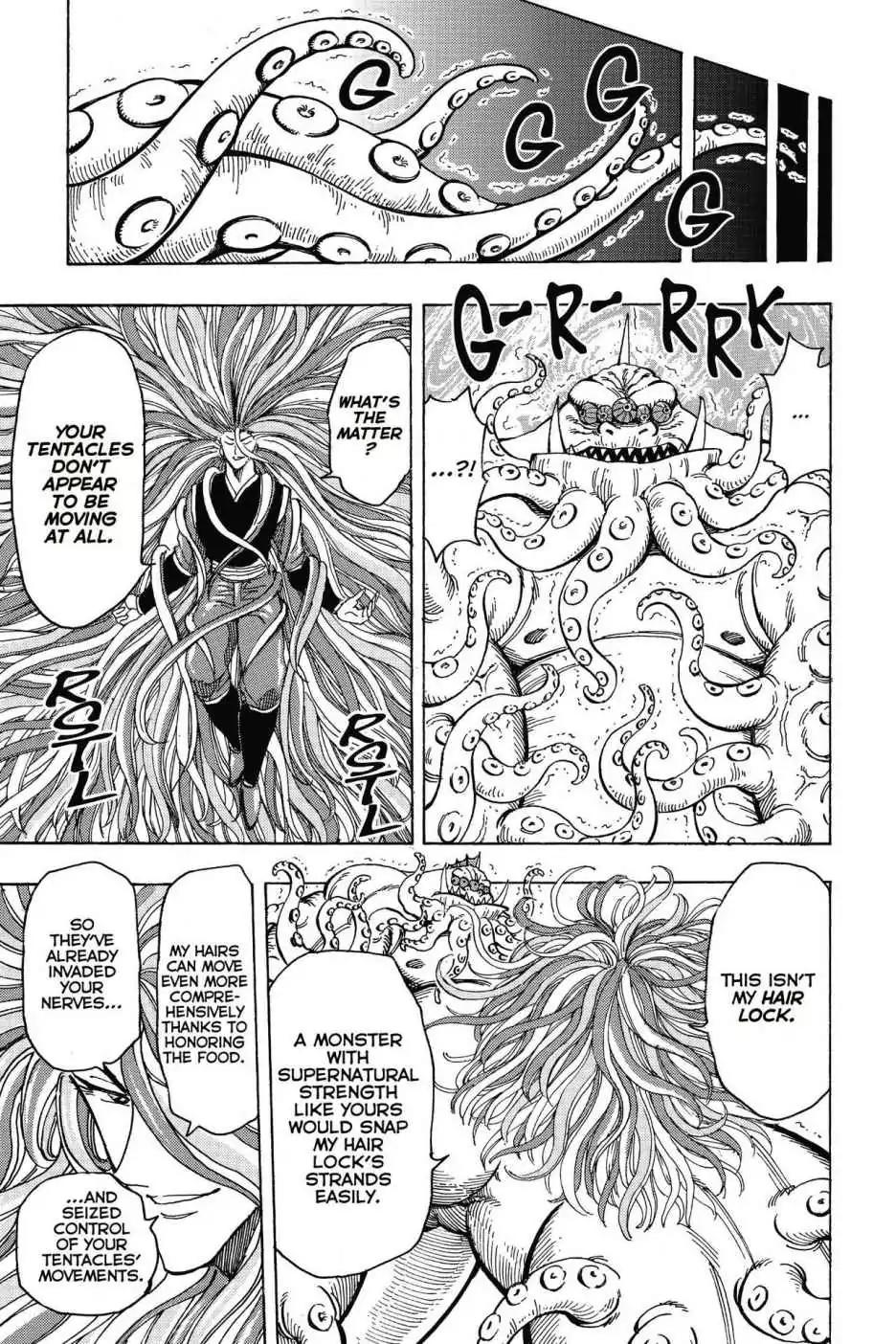 Toriko Chapter 199 page 19 - Chapter 199: Vol.23 Gourmet 199: Four Battles Settled!!