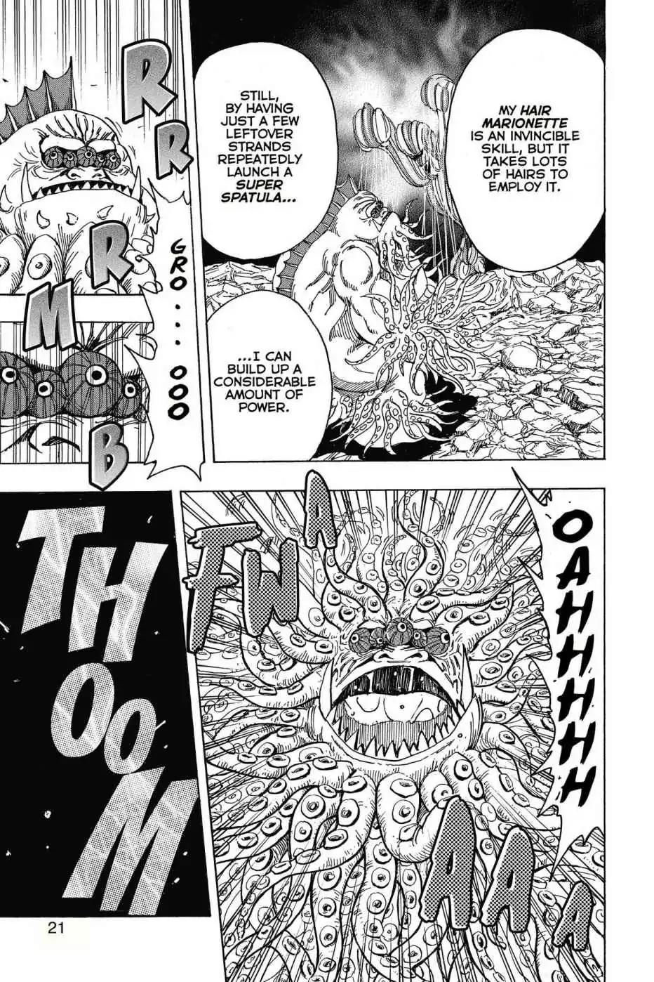 Toriko Chapter 199 page 21 - Chapter 199: Vol.23 Gourmet 199: Four Battles Settled!!