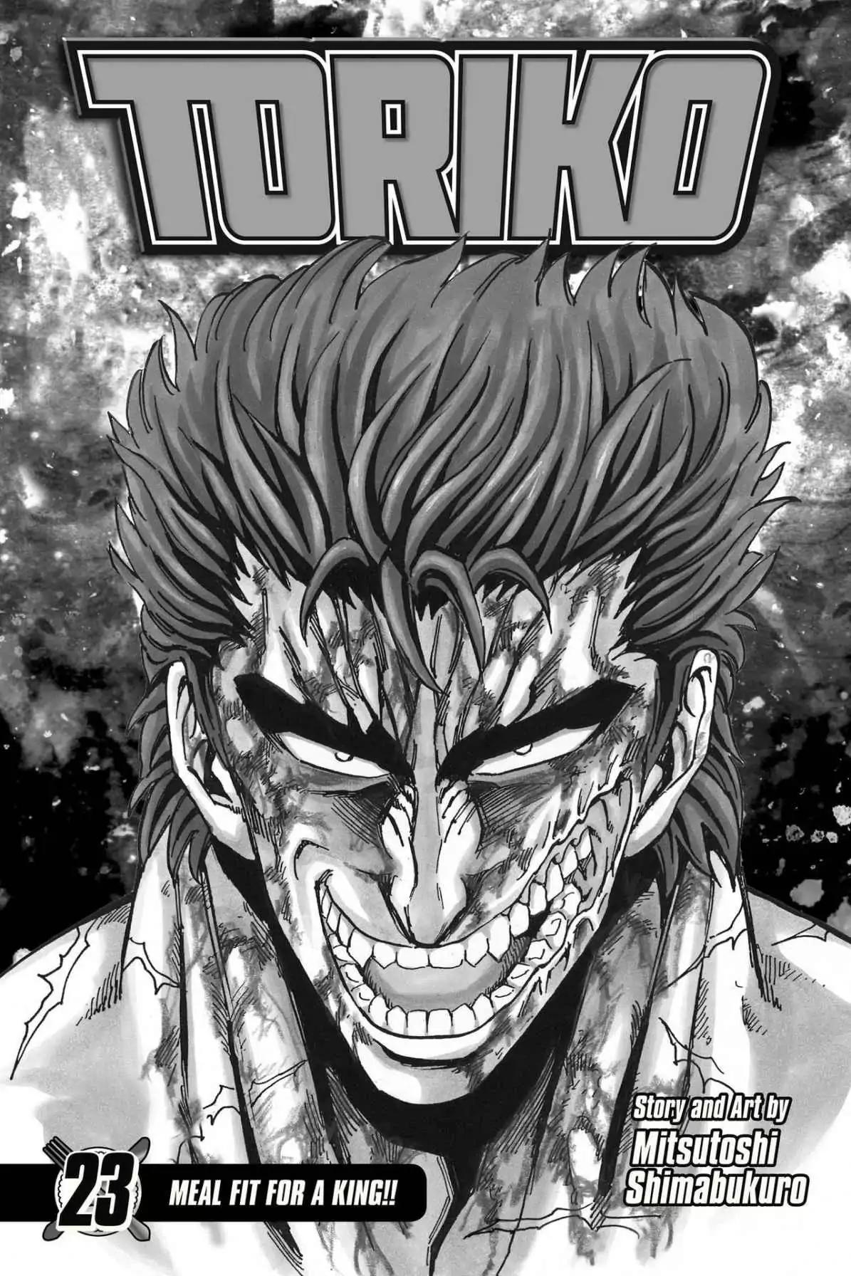 Toriko Chapter 199 page 4 - Chapter 199: Vol.23 Gourmet 199: Four Battles Settled!!
