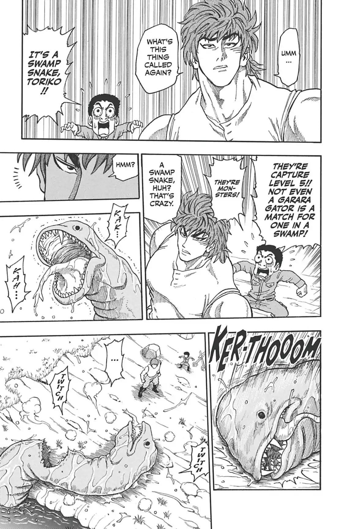 Toriko Chapter 2 page 10 - Chapter 2: Vol.1 Gourmet 2: Fork & Knife!!