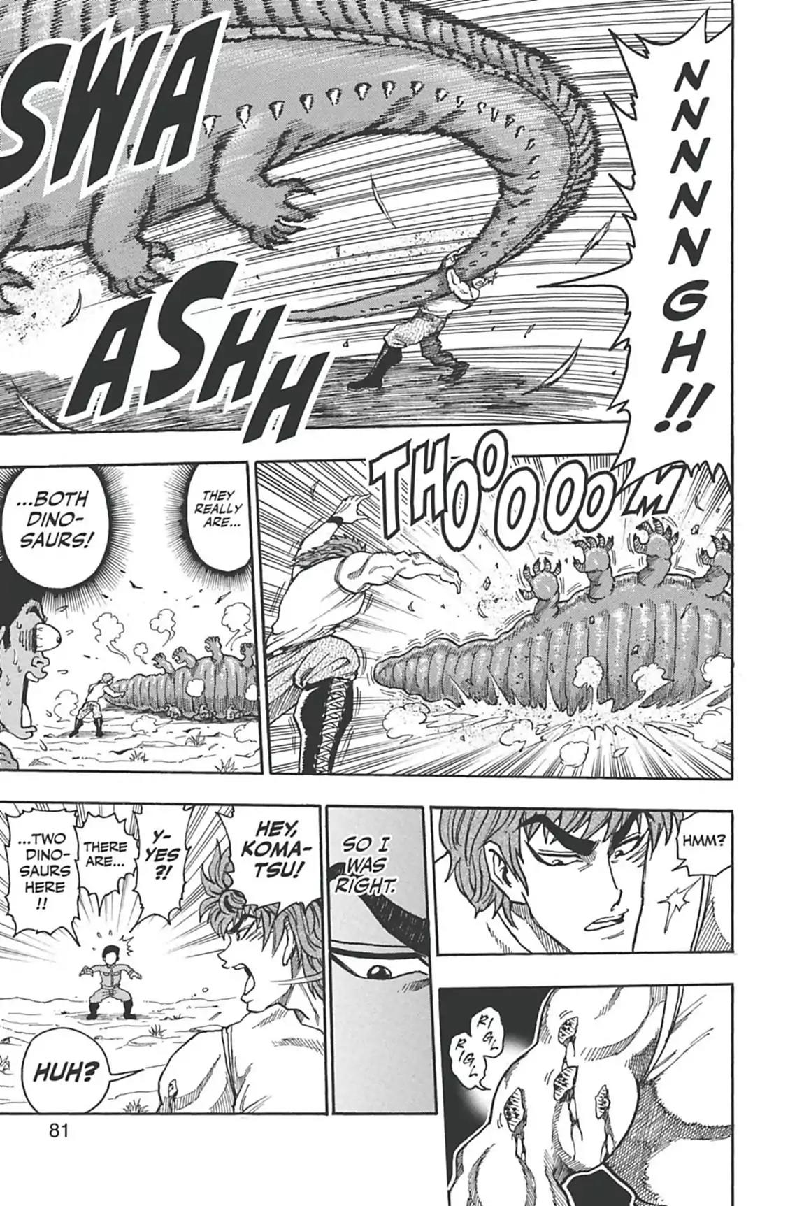 Toriko Chapter 2 page 17 - Chapter 2: Vol.1 Gourmet 2: Fork & Knife!!