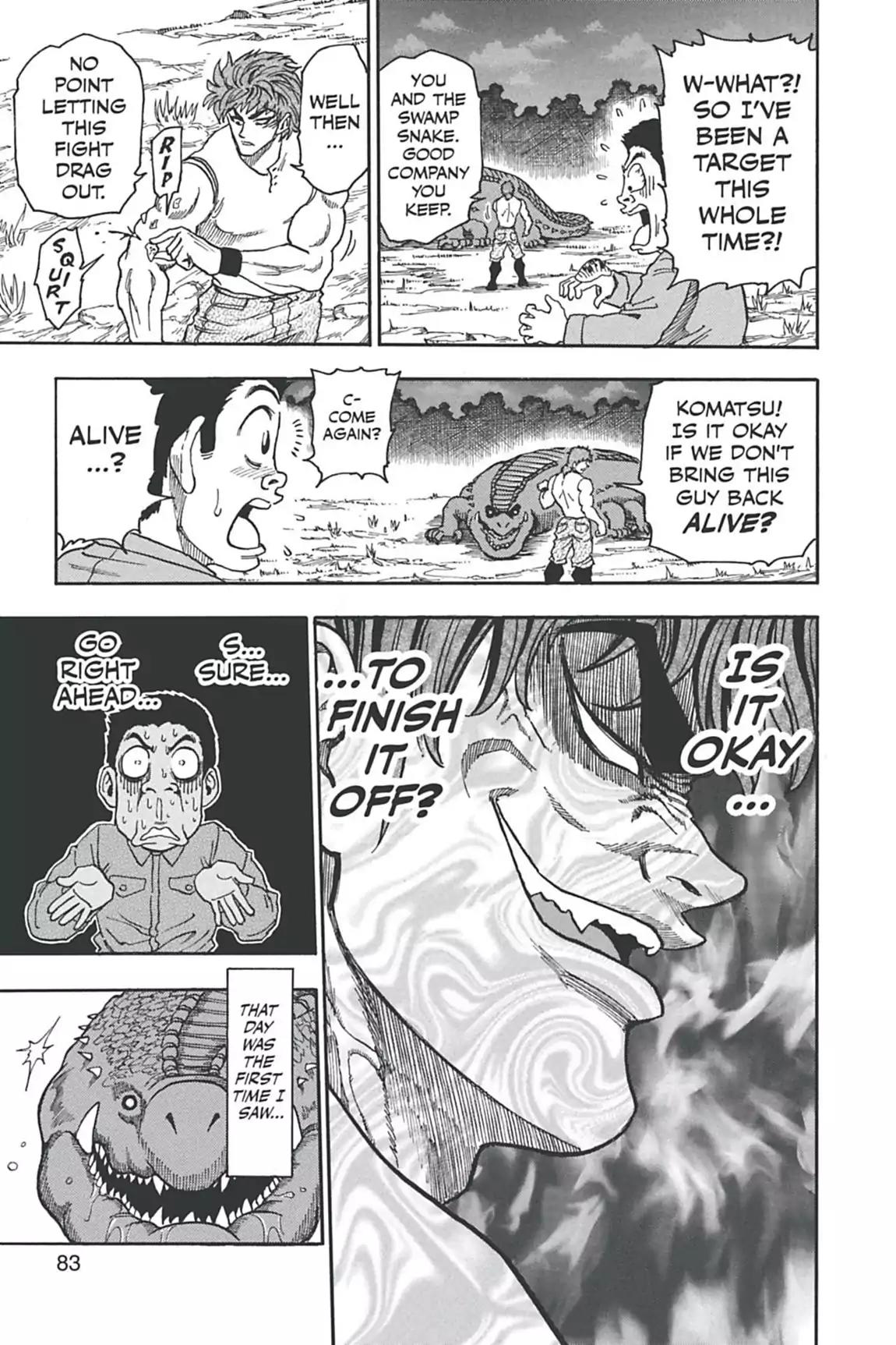 Toriko Chapter 2 page 19 - Chapter 2: Vol.1 Gourmet 2: Fork & Knife!!