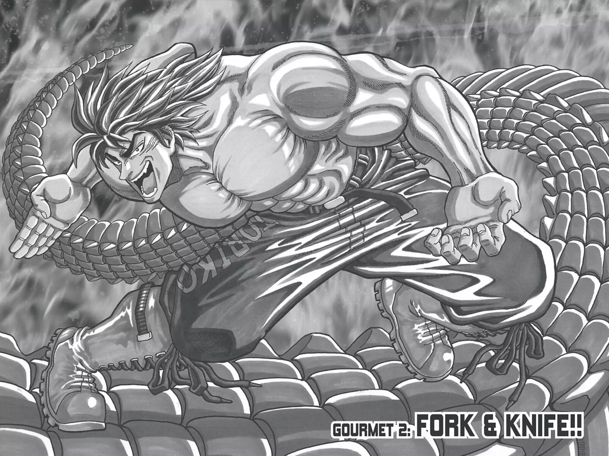 Toriko Chapter 2 page 2 - Chapter 2: Vol.1 Gourmet 2: Fork & Knife!!