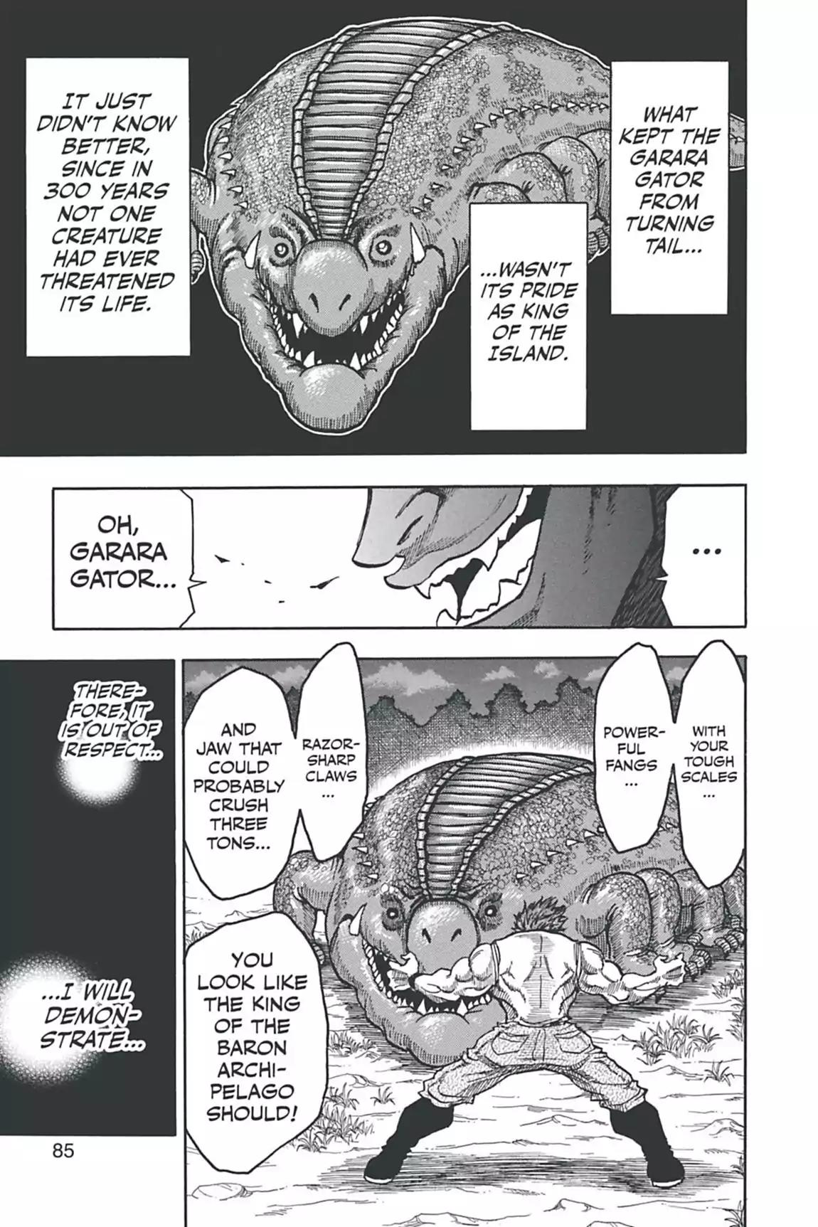 Toriko Chapter 2 page 21 - Chapter 2: Vol.1 Gourmet 2: Fork & Knife!!