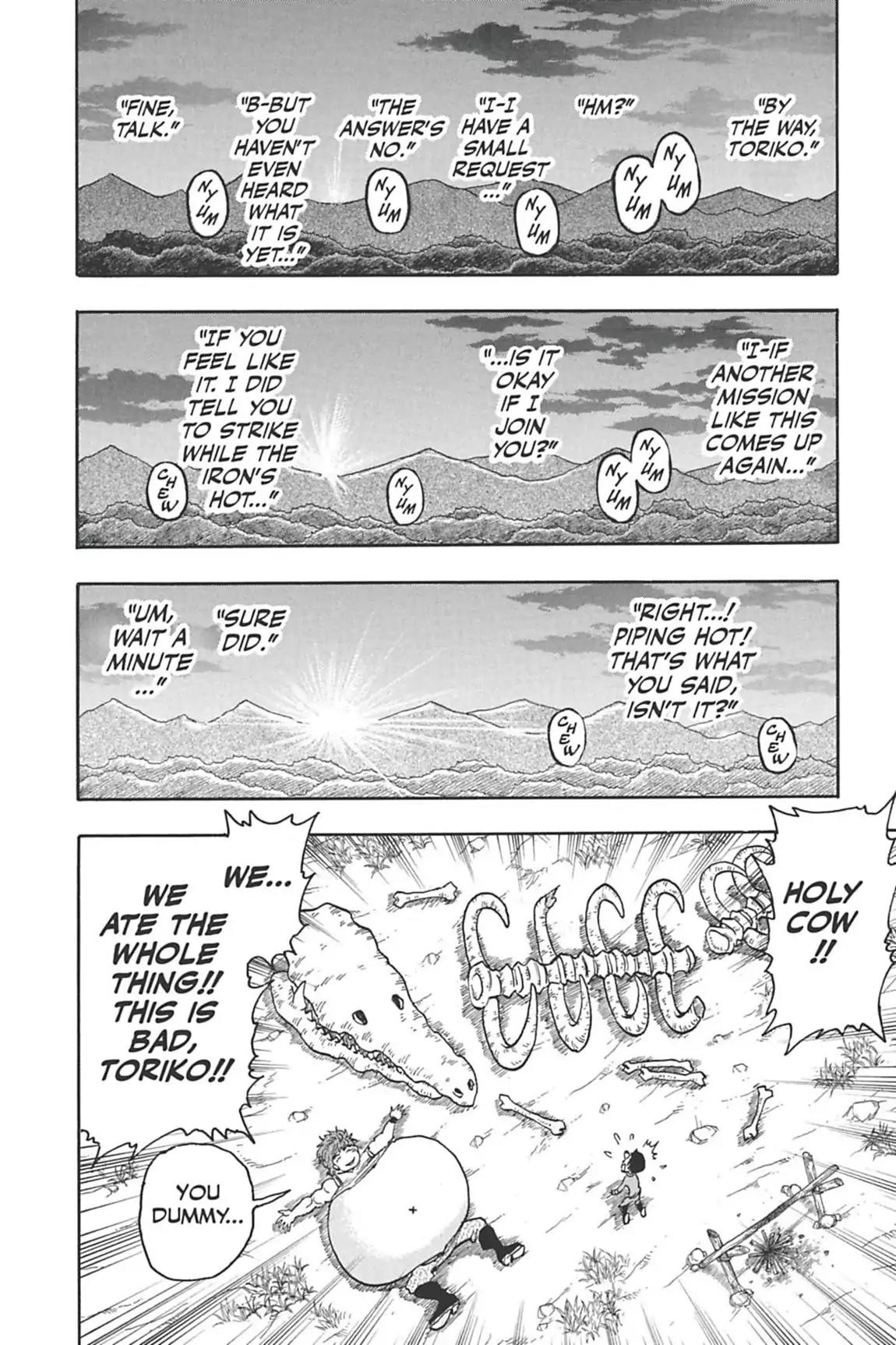 Toriko Chapter 2 page 32 - Chapter 2: Vol.1 Gourmet 2: Fork & Knife!!