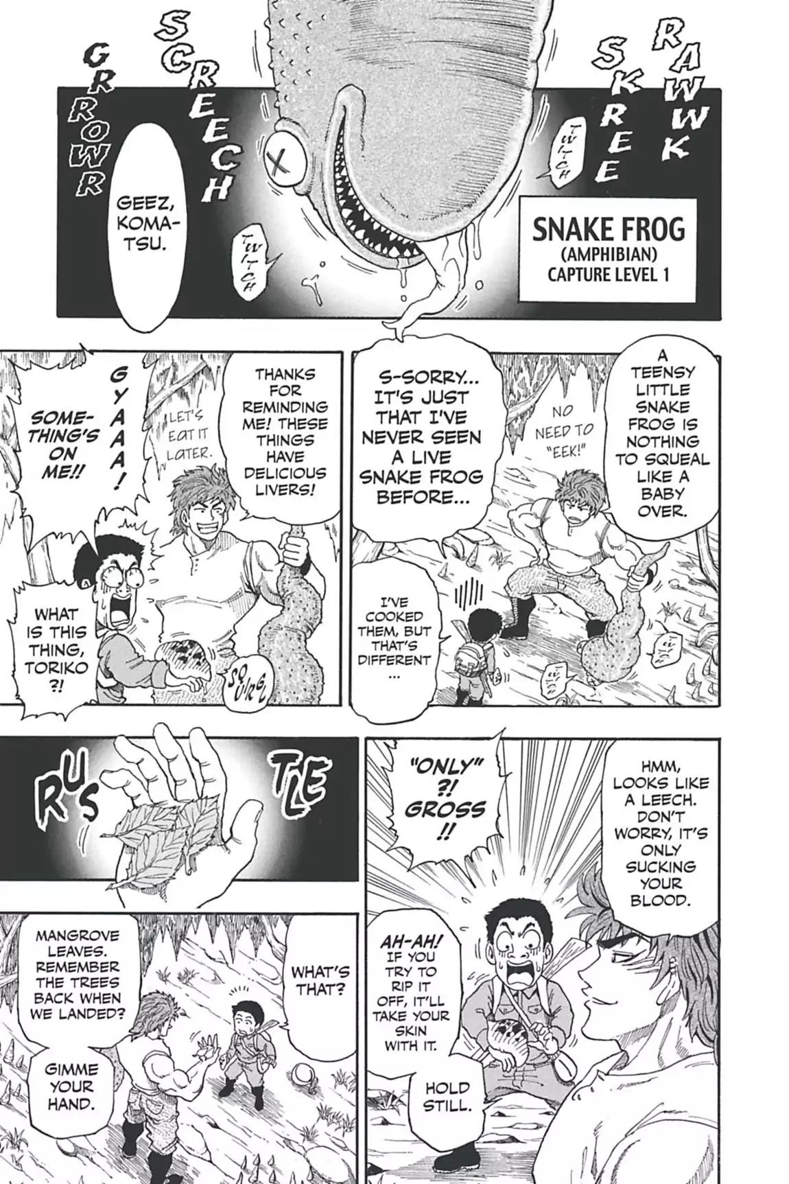 Toriko Chapter 2 page 4 - Chapter 2: Vol.1 Gourmet 2: Fork & Knife!!