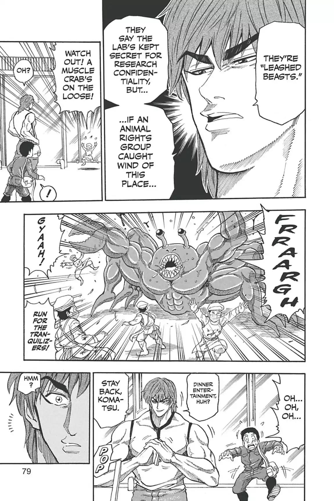 Toriko Chapter 20 page 12 - Chapter 20: Vol.3 Gourmet 20: Gourmet Research Facility!!