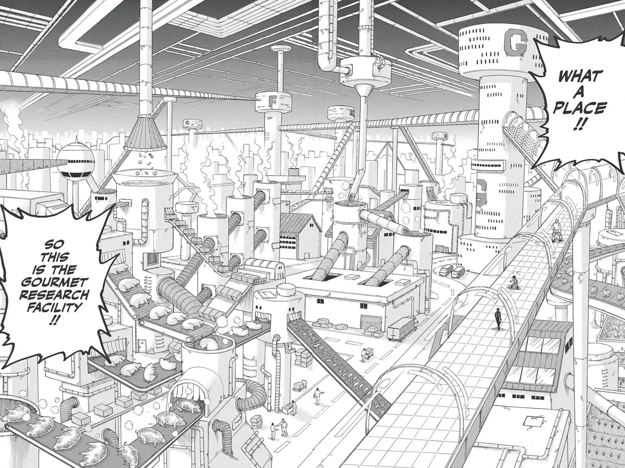 Toriko Chapter 20 page 4 - Chapter 20: Vol.3 Gourmet 20: Gourmet Research Facility!!
