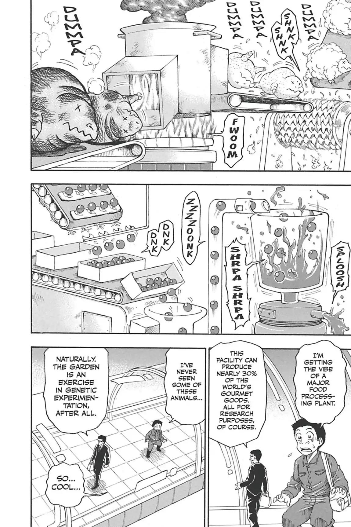 Toriko Chapter 20 page 5 - Chapter 20: Vol.3 Gourmet 20: Gourmet Research Facility!!