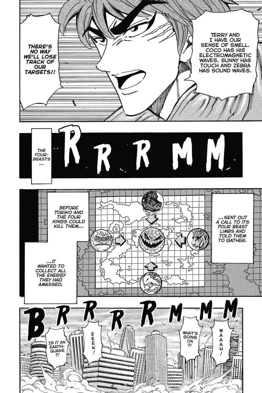 Toriko Chapter 200 page 15 - Chapter 200: Vol.23 Gourmet 200: The Four-Beasts' True Form!!