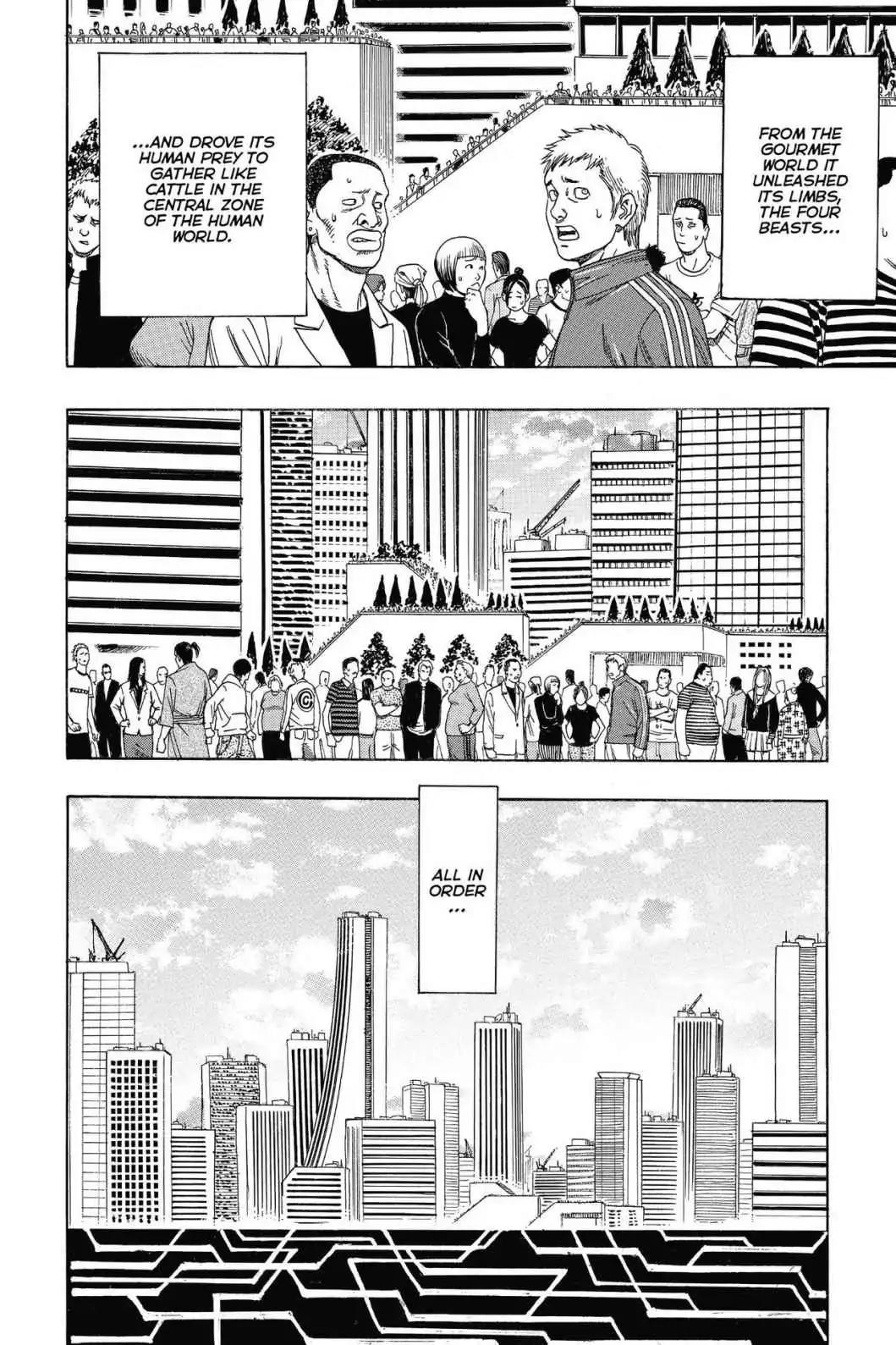 Toriko Chapter 200 page 8 - Chapter 200: Vol.23 Gourmet 200: The Four-Beasts' True Form!!