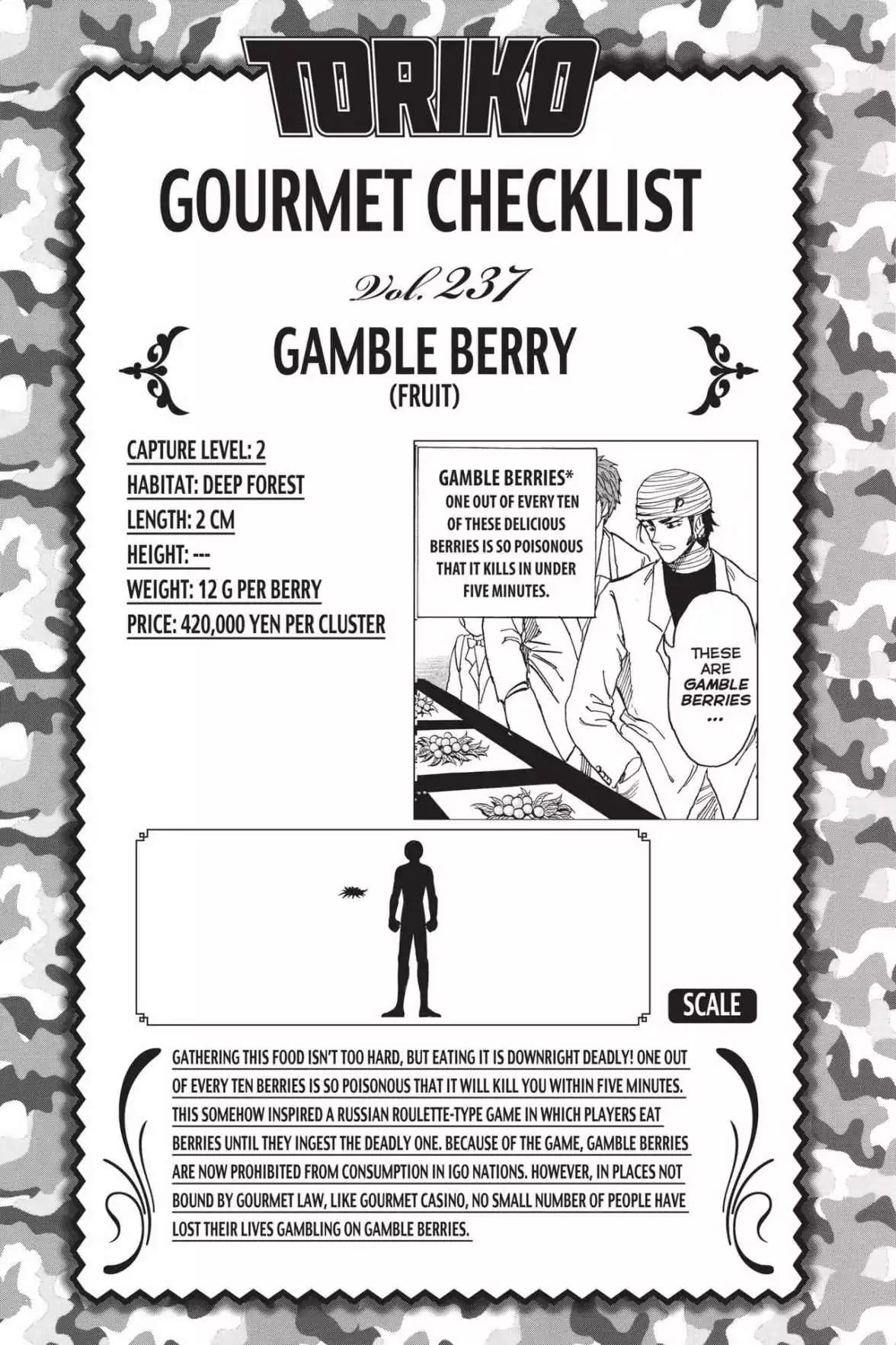 Toriko Chapter 201 page 17 - Chapter 201: Vol.23 Gourmet 201: Chaos in the Human World!!