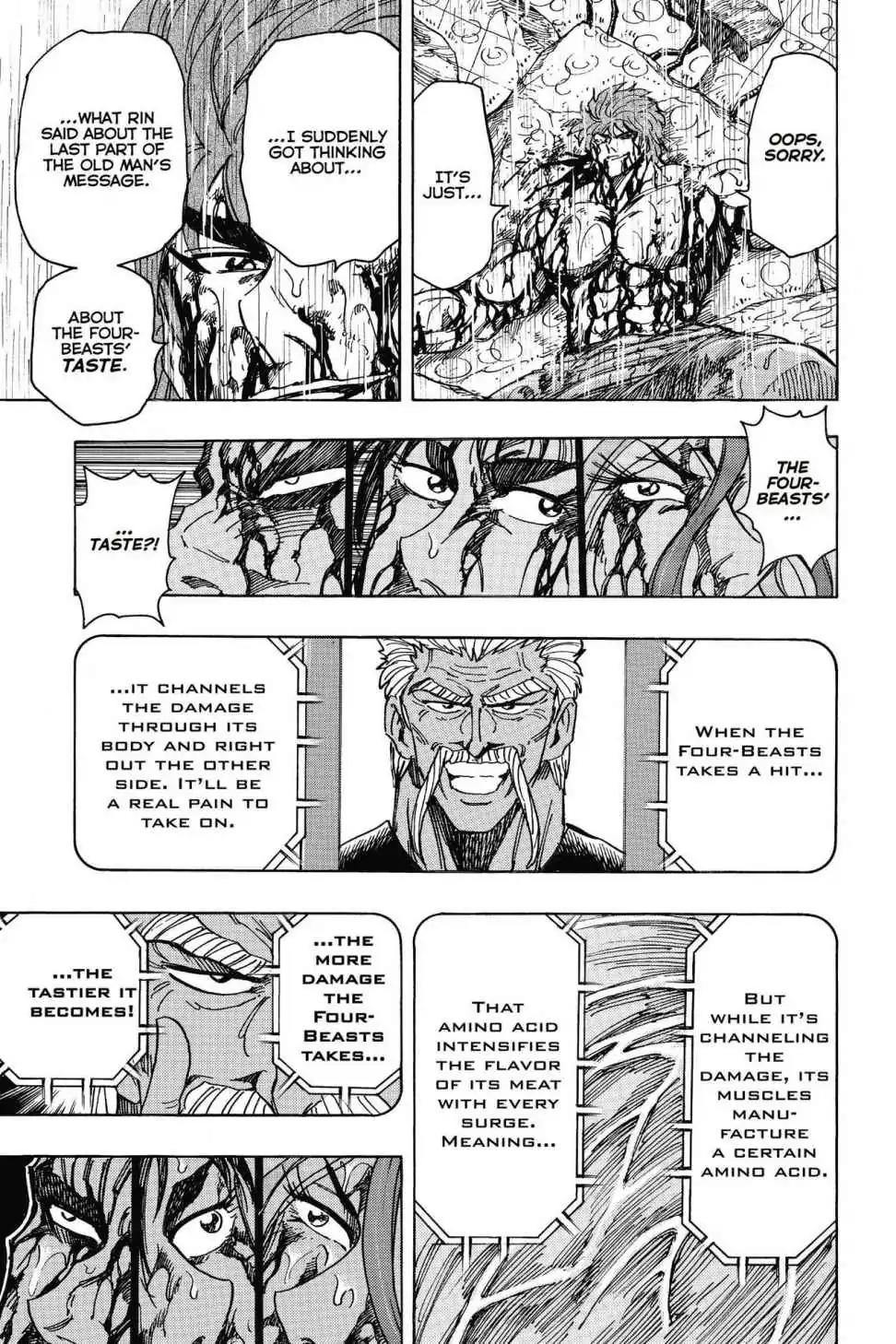 Toriko Chapter 205 page 7 - Chapter 205: Vol.23 Gourmet 205: Curiosity About the Taste!!