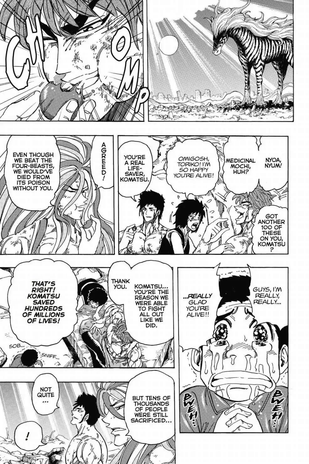 Toriko Chapter 208 page 13 - Chapter 208: Vol.24 Gourmet 208: A Taste of the Four-Beast!!