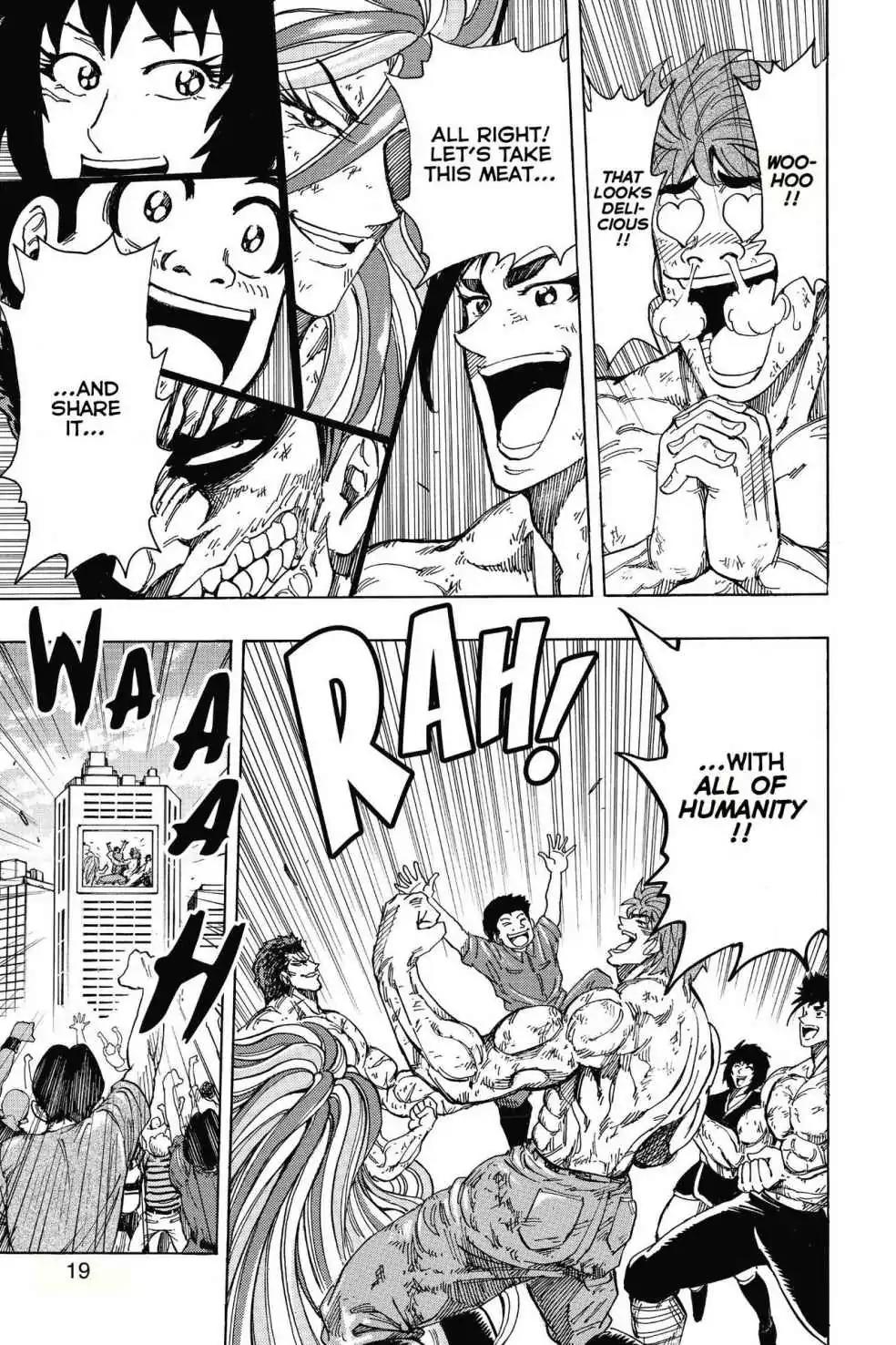 Toriko Chapter 208 page 19 - Chapter 208: Vol.24 Gourmet 208: A Taste of the Four-Beast!!