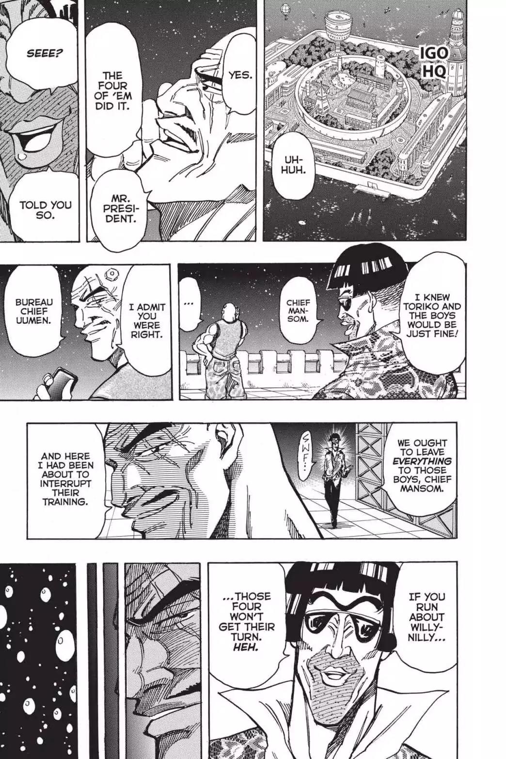 Toriko Chapter 209 page 13 - Chapter 209: Vol.24 Gourmet 209: Komatsu the Chef!!