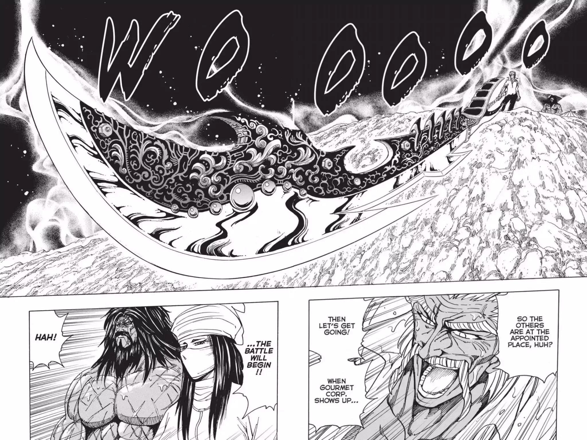 Toriko Chapter 209 page 16 - Chapter 209: Vol.24 Gourmet 209: Komatsu the Chef!!