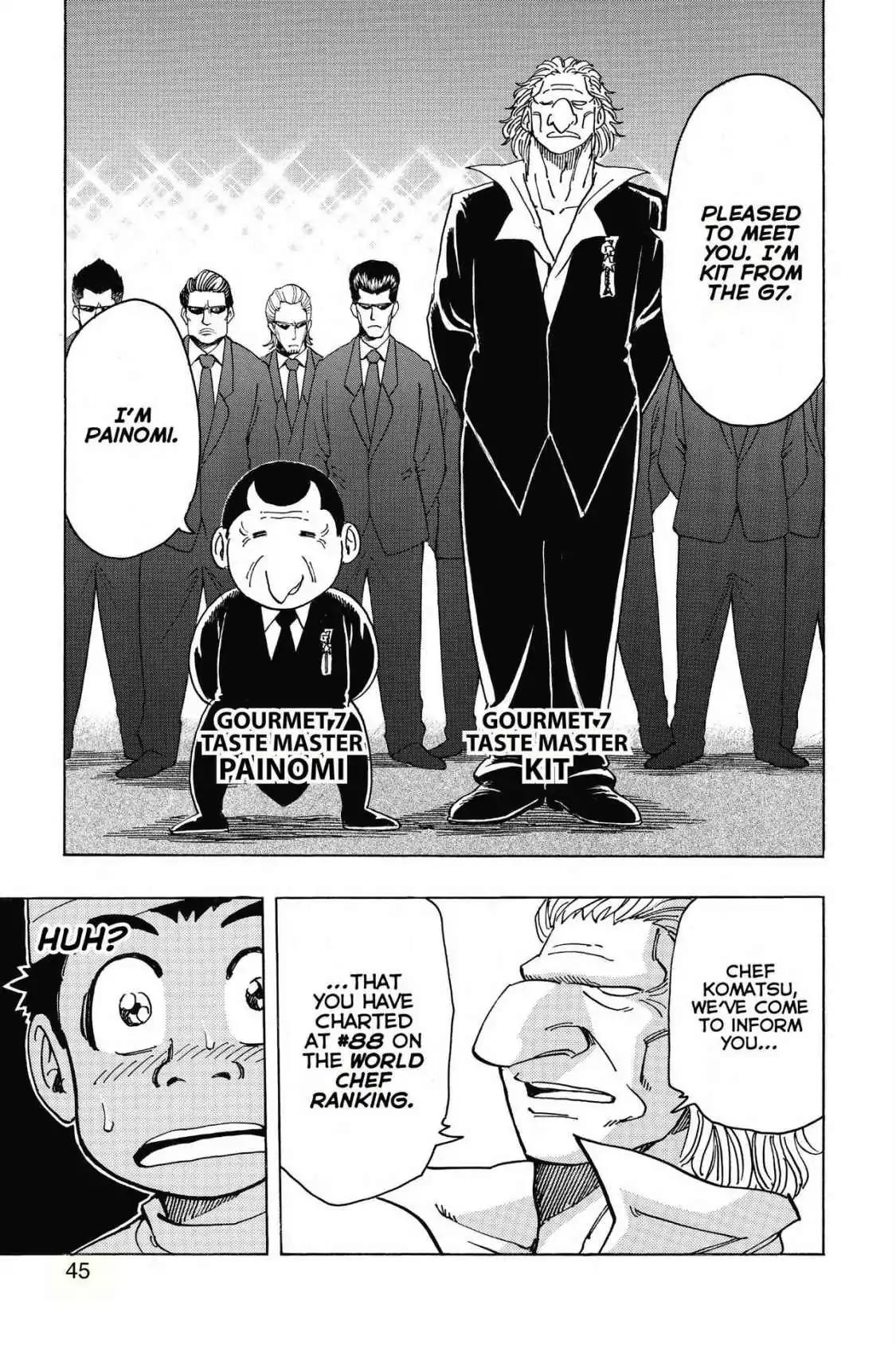 Toriko Chapter 209 page 18 - Chapter 209: Vol.24 Gourmet 209: Komatsu the Chef!!