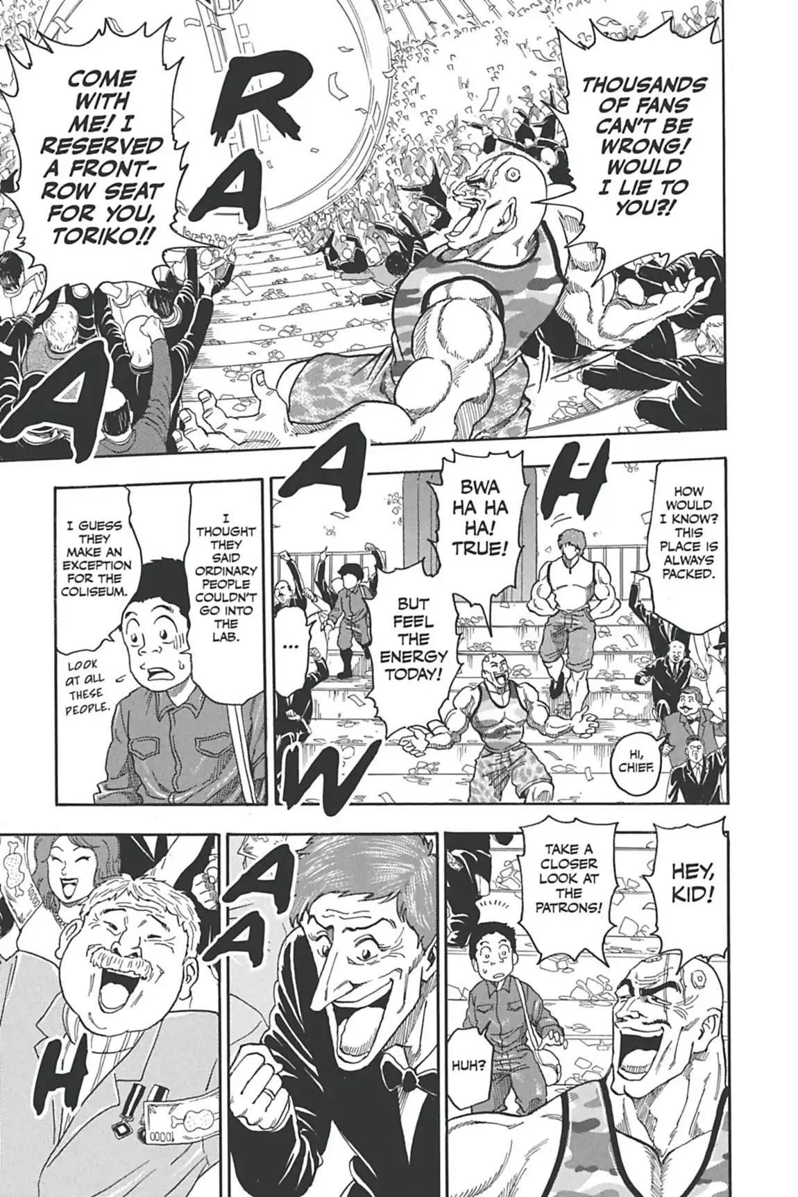 Toriko Chapter 21 page 10 - Chapter 21: Vol.3 Gourmet 21: Gourmet Coliseum!!