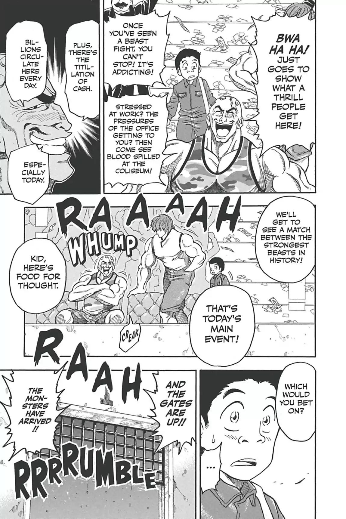 Toriko Chapter 21 page 12 - Chapter 21: Vol.3 Gourmet 21: Gourmet Coliseum!!