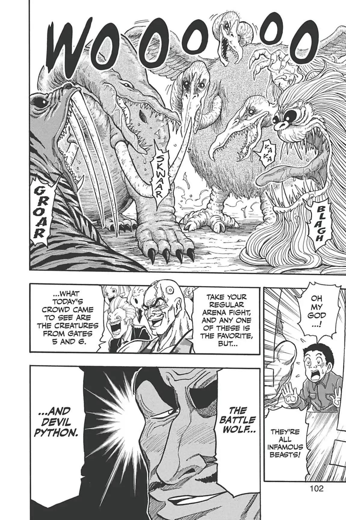 Toriko Chapter 21 page 15 - Chapter 21: Vol.3 Gourmet 21: Gourmet Coliseum!!