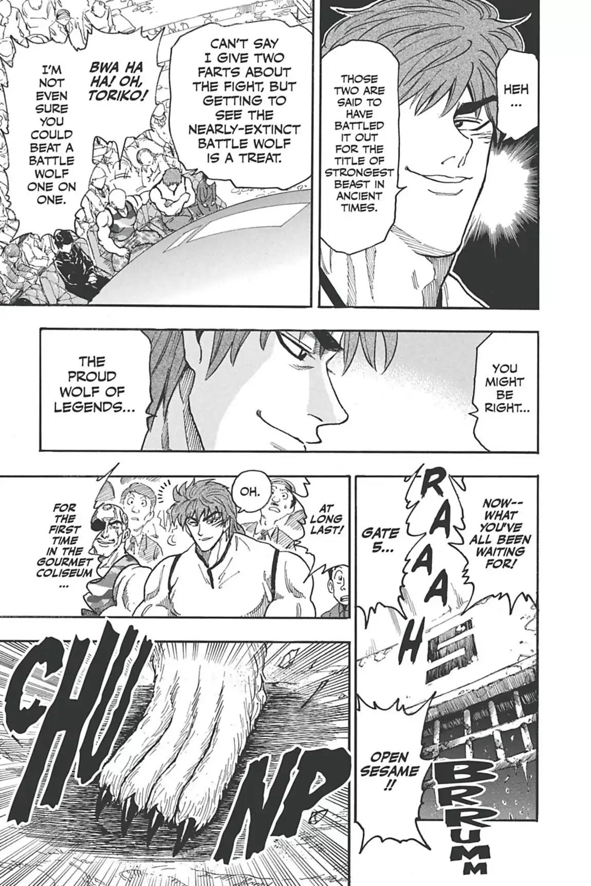 Toriko Chapter 21 page 16 - Chapter 21: Vol.3 Gourmet 21: Gourmet Coliseum!!